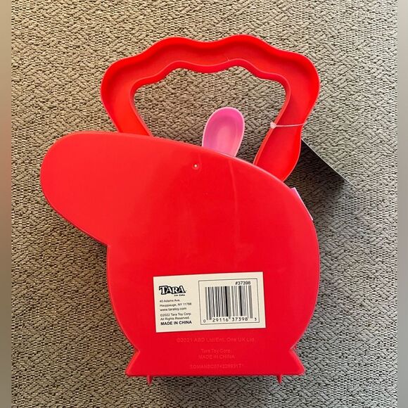 Peppa Pig Pink Character‎ Lunch Box Container Kids Storage Case with Handle - Picture 3 of 4